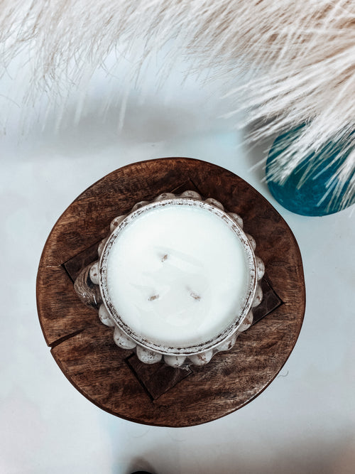 3 Wick Dough Bowl Candle | Phoenix Phurnishings